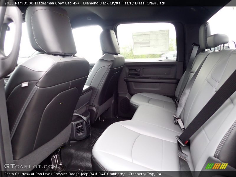 Diamond Black Crystal Pearl / Diesel Gray/Black 2023 Ram 3500 Tradesman Crew Cab 4x4