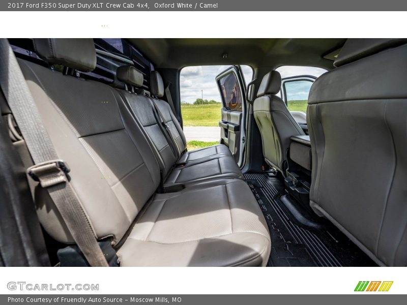 Oxford White / Camel 2017 Ford F350 Super Duty XLT Crew Cab 4x4