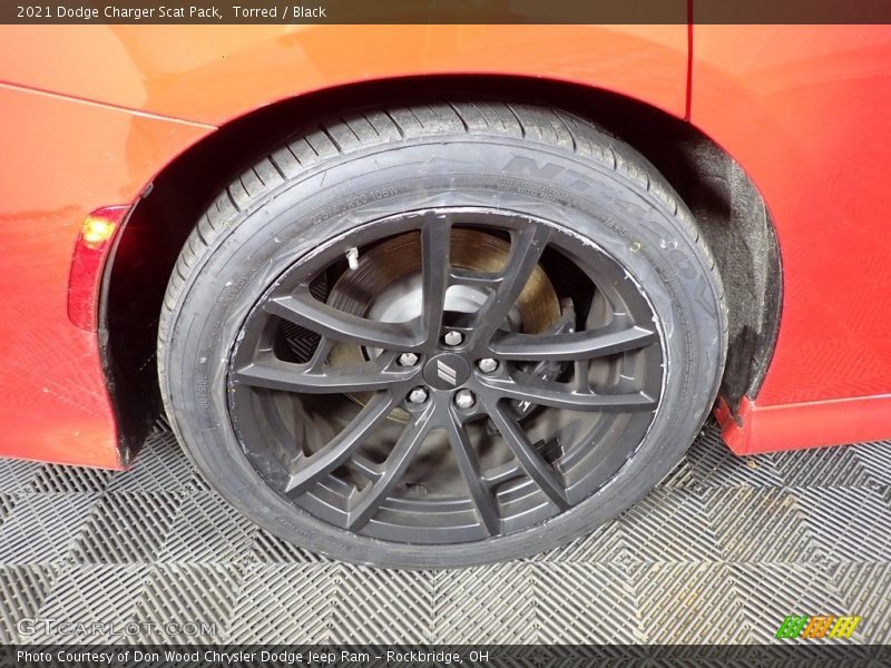 Torred / Black 2021 Dodge Charger Scat Pack