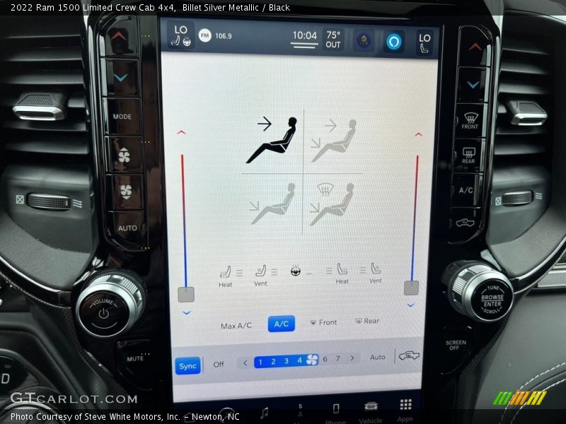 Billet Silver Metallic / Black 2022 Ram 1500 Limited Crew Cab 4x4