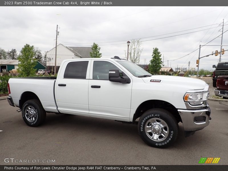 Bright White / Black 2023 Ram 2500 Tradesman Crew Cab 4x4