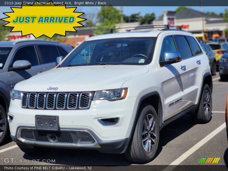 Bright White / Black 2019 Jeep Grand Cherokee Limited 4x4