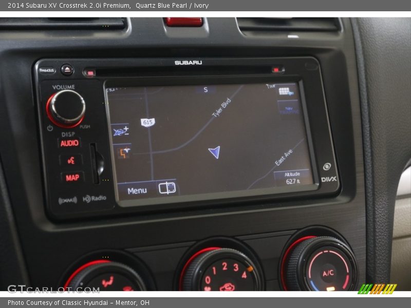 Navigation of 2014 XV Crosstrek 2.0i Premium