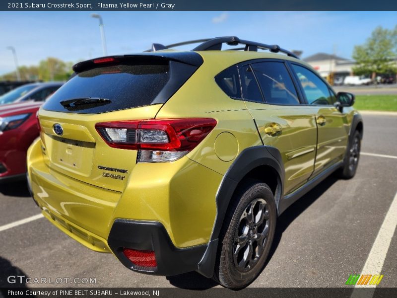 Plasma Yellow Pearl / Gray 2021 Subaru Crosstrek Sport