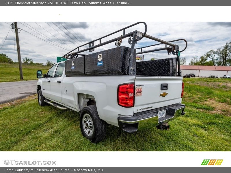 Summit White / Jet Black 2015 Chevrolet Silverado 2500HD WT Crew Cab