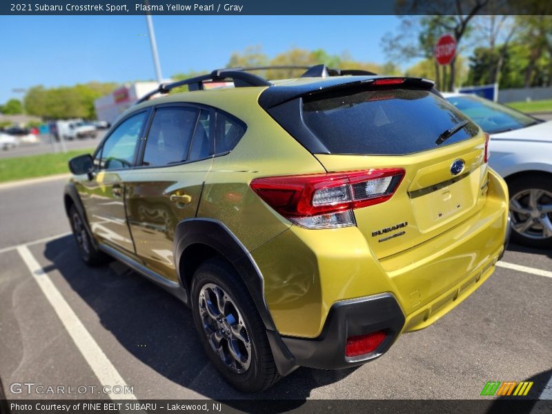 Plasma Yellow Pearl / Gray 2021 Subaru Crosstrek Sport