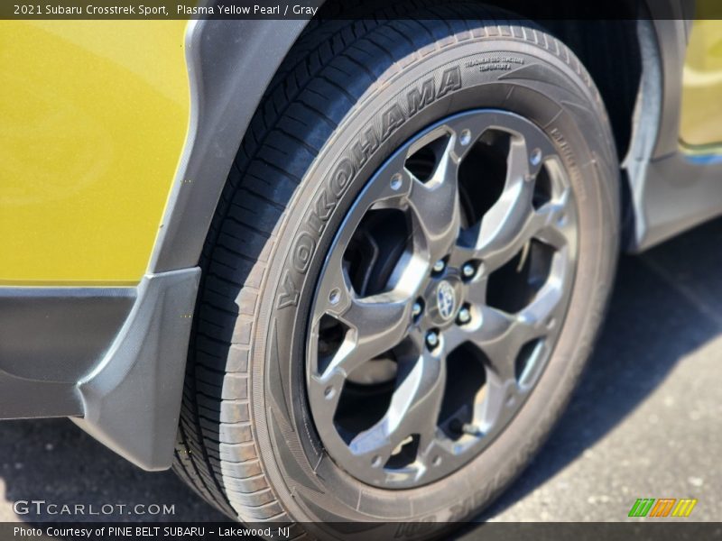 Plasma Yellow Pearl / Gray 2021 Subaru Crosstrek Sport