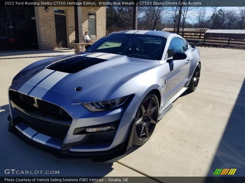  2022 Mustang Shelby GT500 Heritage Edition Brittany Blue Metallic