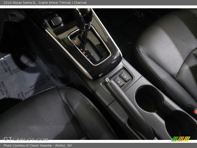 Scarlet Ember Tintcoat / Charcoal 2019 Nissan Sentra SL