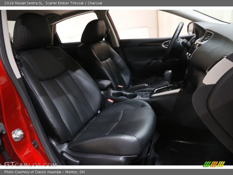 Scarlet Ember Tintcoat / Charcoal 2019 Nissan Sentra SL