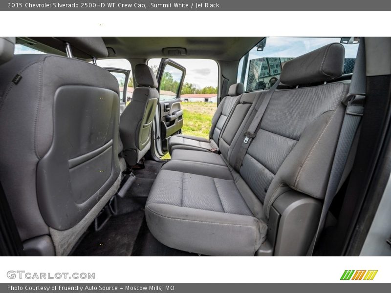 Summit White / Jet Black 2015 Chevrolet Silverado 2500HD WT Crew Cab