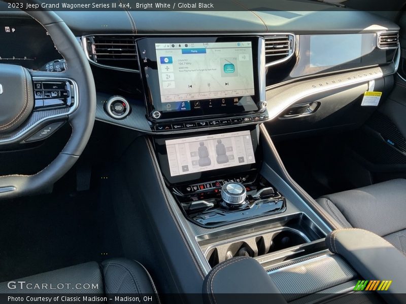 Bright White / Global Black 2023 Jeep Grand Wagoneer Series III 4x4