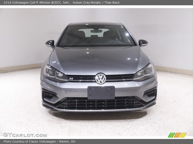 Indium Gray Metallic / Titan Black 2019 Volkswagen Golf R 4Motion W/DCC. NAV.