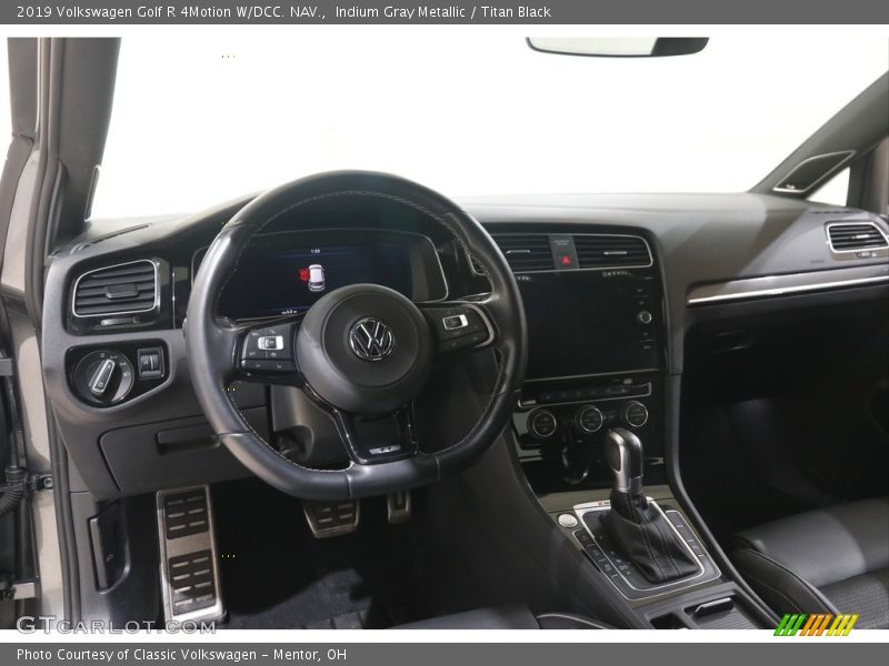 Dashboard of 2019 Golf R 4Motion W/DCC. NAV.