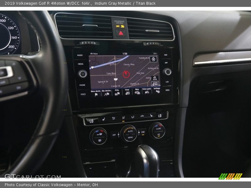 Controls of 2019 Golf R 4Motion W/DCC. NAV.
