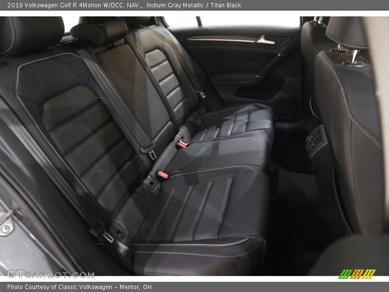 Rear Seat of 2019 Golf R 4Motion W/DCC. NAV.