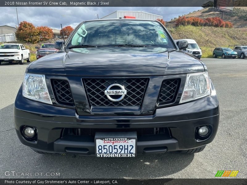 Magnetic Black / Steel 2018 Nissan Frontier SV Crew Cab