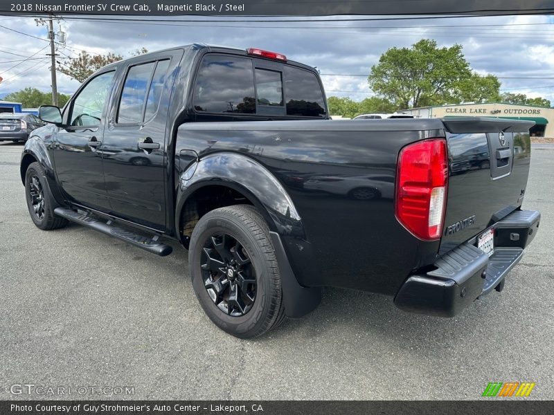 Magnetic Black / Steel 2018 Nissan Frontier SV Crew Cab