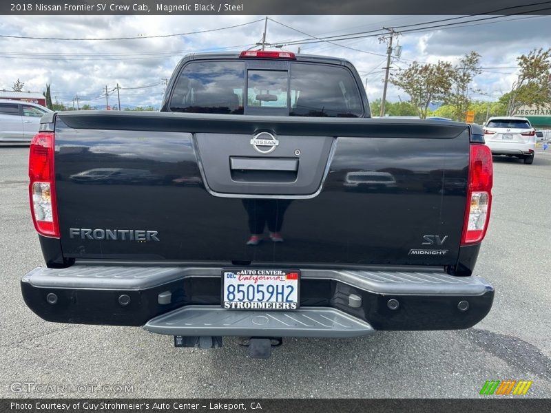 Magnetic Black / Steel 2018 Nissan Frontier SV Crew Cab