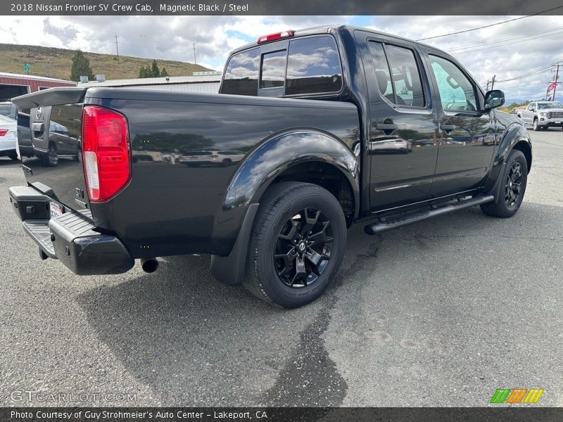 Magnetic Black / Steel 2018 Nissan Frontier SV Crew Cab