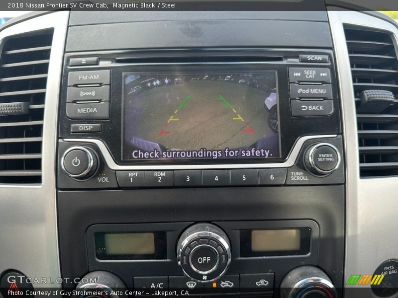 Magnetic Black / Steel 2018 Nissan Frontier SV Crew Cab