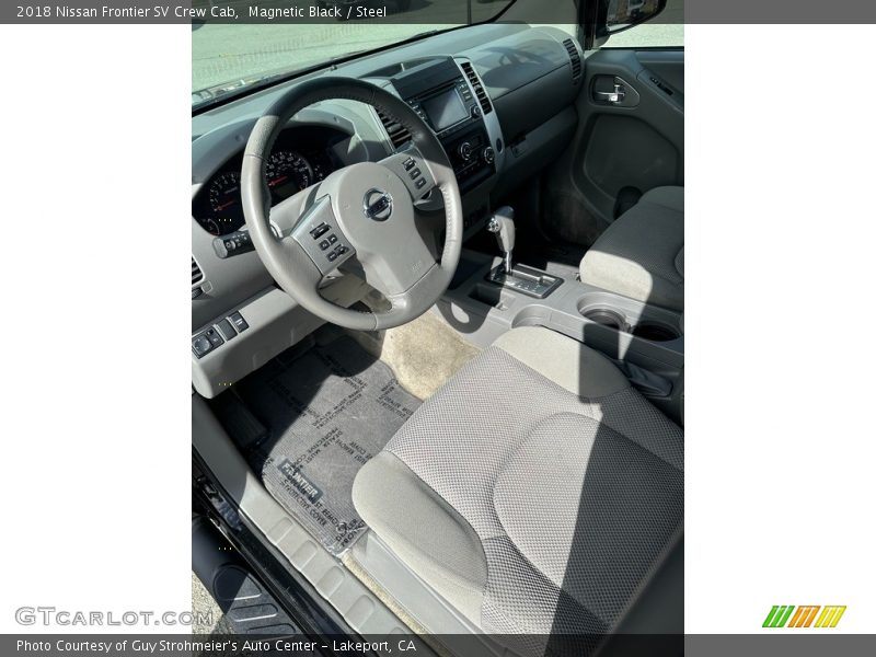 Magnetic Black / Steel 2018 Nissan Frontier SV Crew Cab