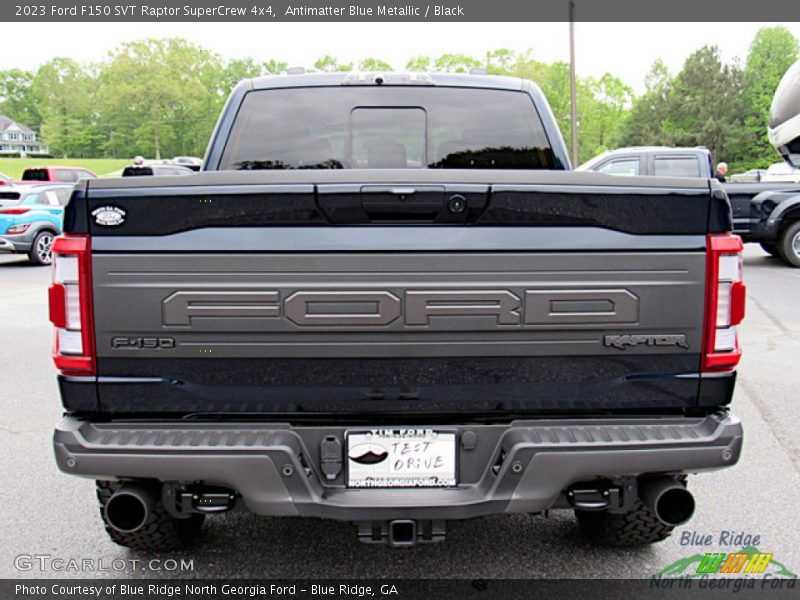 Antimatter Blue Metallic / Black 2023 Ford F150 SVT Raptor SuperCrew 4x4