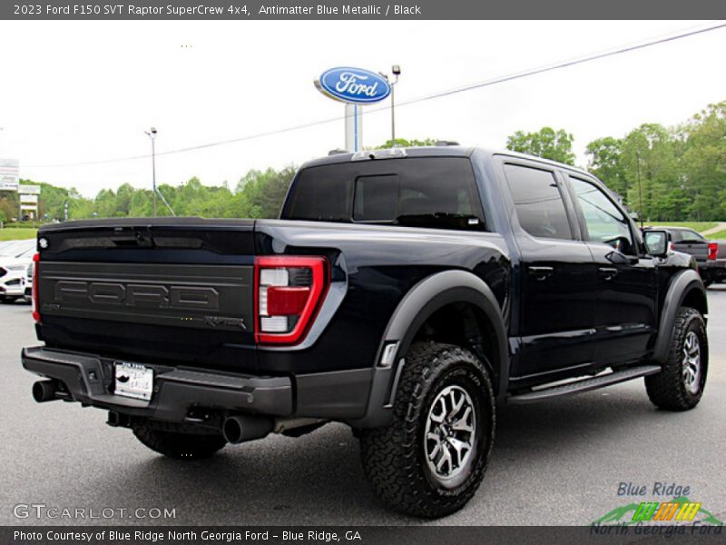 Antimatter Blue Metallic / Black 2023 Ford F150 SVT Raptor SuperCrew 4x4