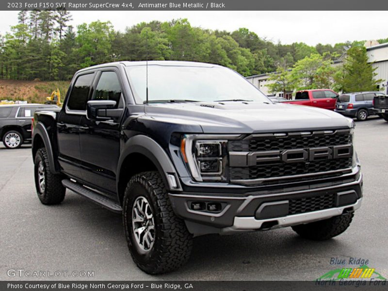 Antimatter Blue Metallic / Black 2023 Ford F150 SVT Raptor SuperCrew 4x4