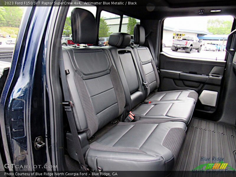 Rear Seat of 2023 F150 SVT Raptor SuperCrew 4x4