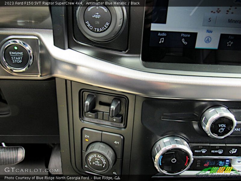 Controls of 2023 F150 SVT Raptor SuperCrew 4x4