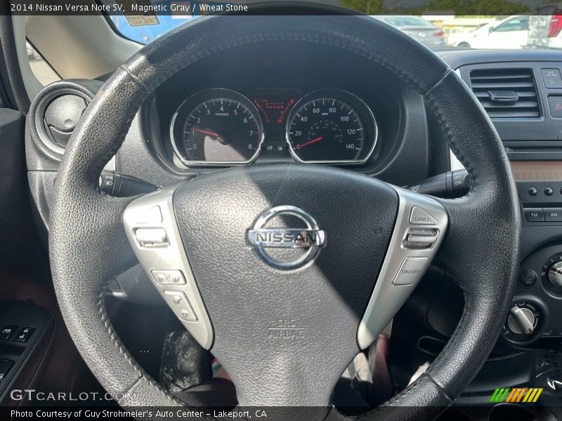 Magnetic Gray / Wheat Stone 2014 Nissan Versa Note SV