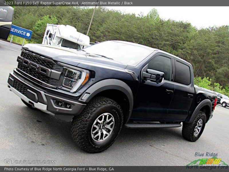 Antimatter Blue Metallic / Black 2023 Ford F150 SVT Raptor SuperCrew 4x4