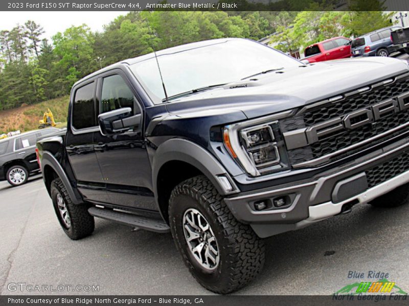 Antimatter Blue Metallic / Black 2023 Ford F150 SVT Raptor SuperCrew 4x4