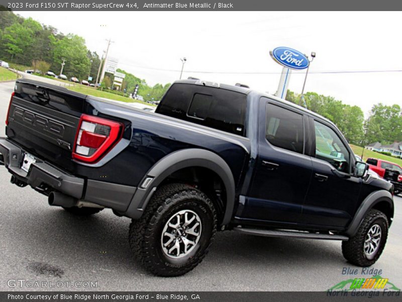 Antimatter Blue Metallic / Black 2023 Ford F150 SVT Raptor SuperCrew 4x4