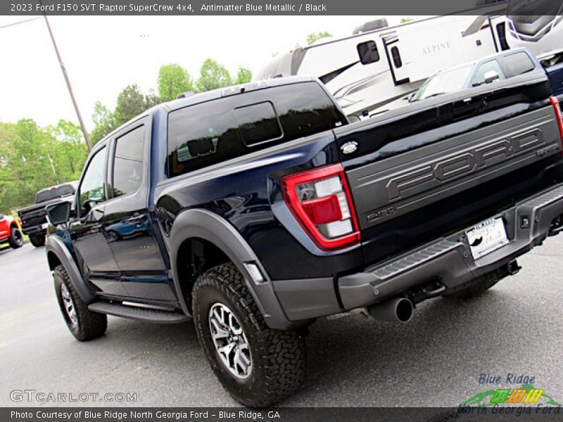 Antimatter Blue Metallic / Black 2023 Ford F150 SVT Raptor SuperCrew 4x4
