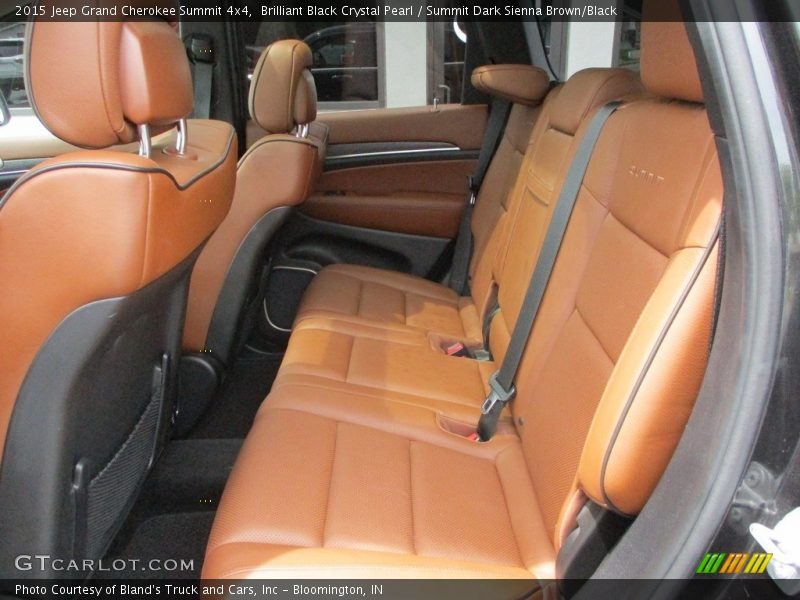 Rear Seat of 2015 Grand Cherokee Summit 4x4