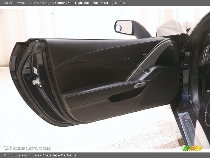 Night Race Blue Metallic / Jet Black 2015 Chevrolet Corvette Stingray Coupe Z51