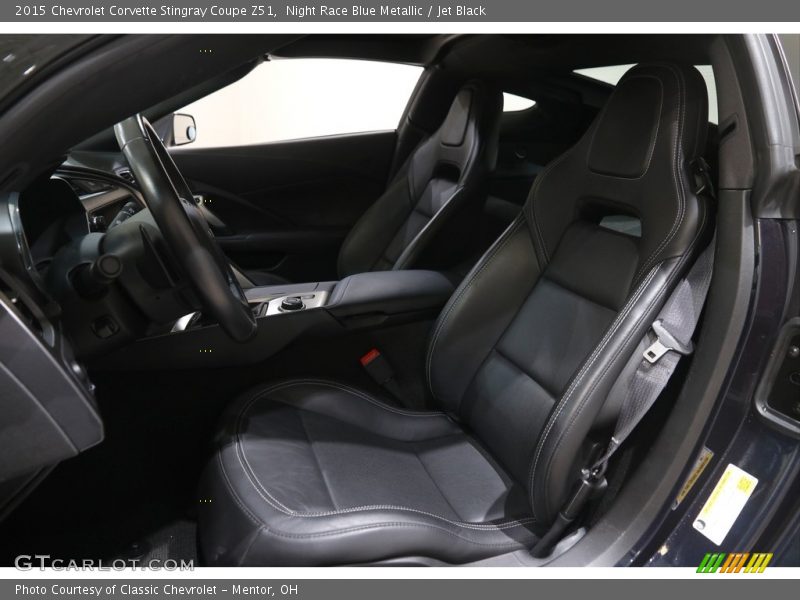 Night Race Blue Metallic / Jet Black 2015 Chevrolet Corvette Stingray Coupe Z51