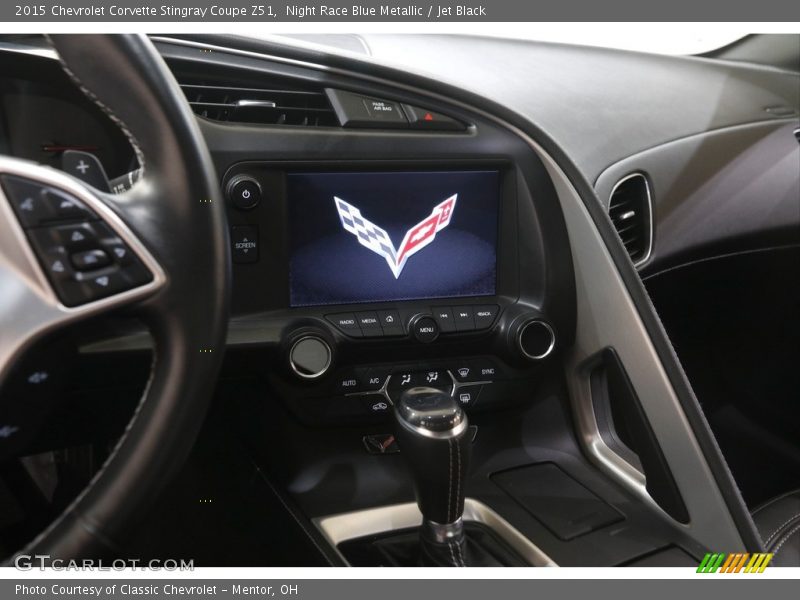 Night Race Blue Metallic / Jet Black 2015 Chevrolet Corvette Stingray Coupe Z51