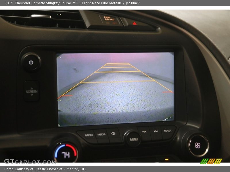 Night Race Blue Metallic / Jet Black 2015 Chevrolet Corvette Stingray Coupe Z51