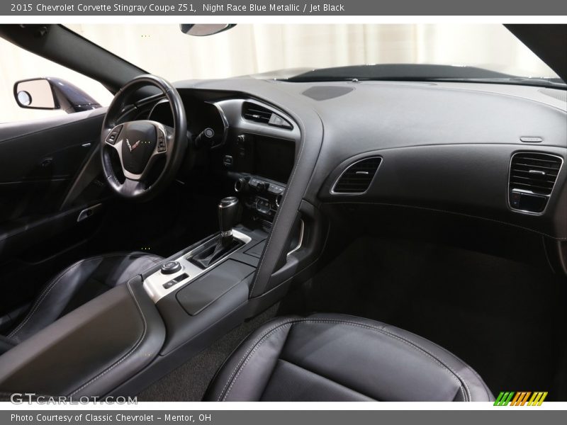 Night Race Blue Metallic / Jet Black 2015 Chevrolet Corvette Stingray Coupe Z51