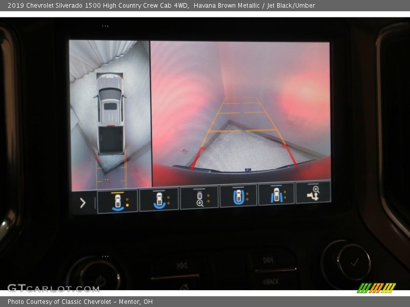 Havana Brown Metallic / Jet Black/Umber 2019 Chevrolet Silverado 1500 High Country Crew Cab 4WD