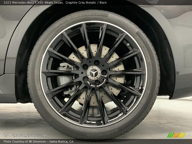 Graphite Gray Metallic / Black 2023 Mercedes-Benz S 500 4Matic Sedan