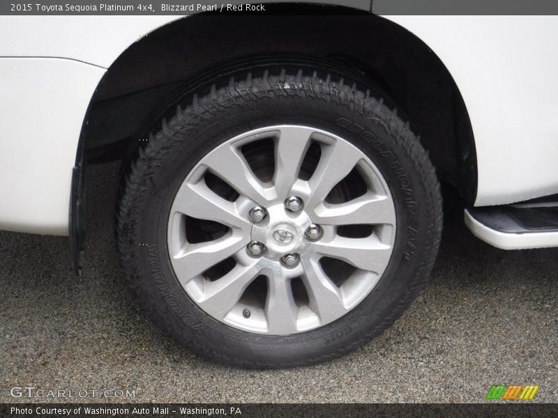  2015 Sequoia Platinum 4x4 Wheel