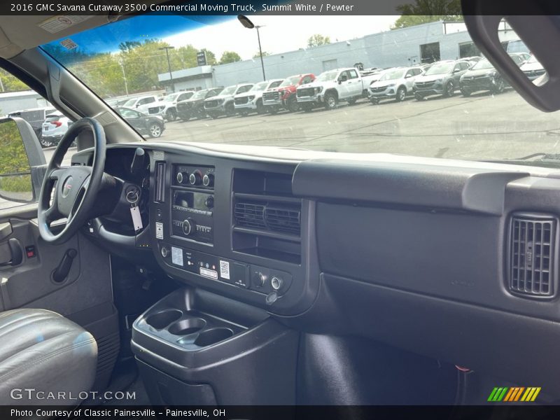 Summit White / Pewter 2016 GMC Savana Cutaway 3500 Commercial Moving Truck