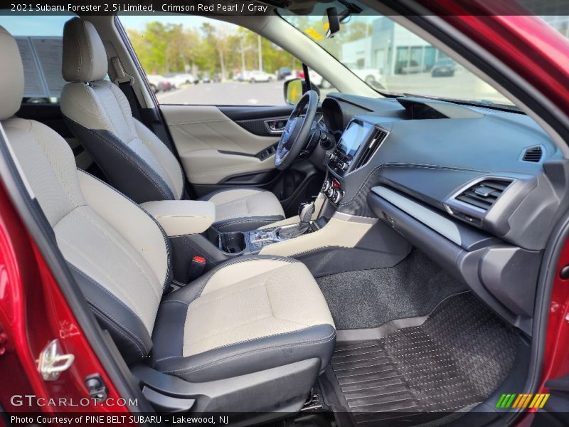 Front Seat of 2021 Forester 2.5i Limited