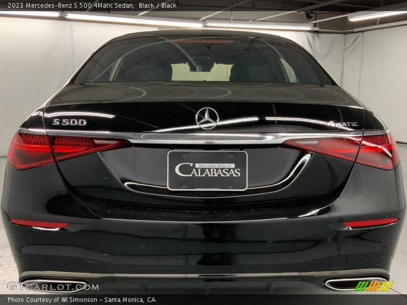 Black / Black 2023 Mercedes-Benz S 500 4Matic Sedan