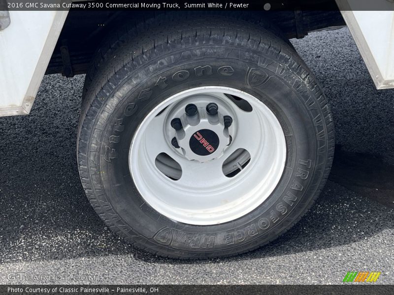  2016 Savana Cutaway 3500 Commercial Moving Truck Wheel