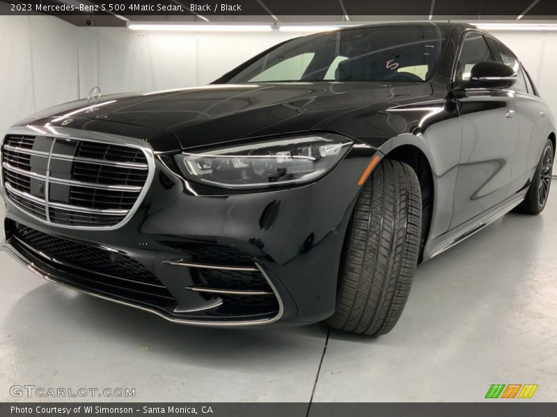 Black / Black 2023 Mercedes-Benz S 500 4Matic Sedan